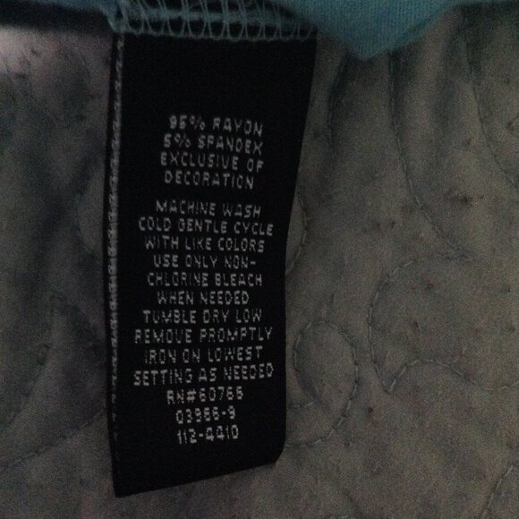 Black and Blue Jersey Nicole Sundress with Racerback - Picture 4 of 4